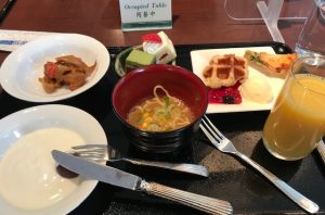 京王プラザホテル札幌クラブラウンジ朝食