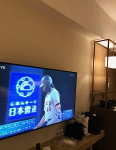 JWマリオット奈良　テレビ