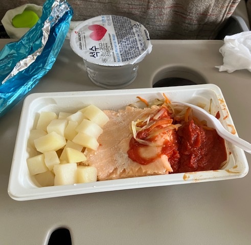 アシアナ航空特別食シーフードミール