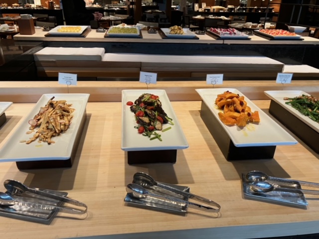 新羅ホテル朝食ブッフェ