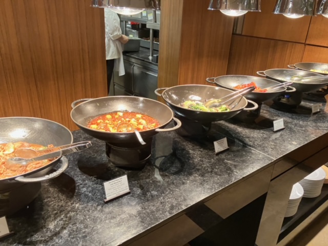 新羅ホテル朝食ブッフェ